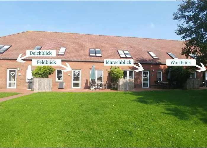 Apartment Feldblick - Landlust Osterwarf Norddeich (Norden)